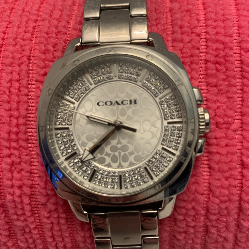 Coach crystal watch